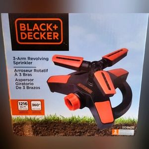 black n decker lawn sprinkler